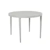 Luxury Modern Outdoor Patio Dining Table Convertible Round Furniture for Courtyard Use