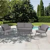 Luxury Modern Outdoor Waterproof Furniture Set Garden Sofa for Hotel and Patio Use Contemporary Sofas for Outdoor Space