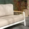 Luxury Modern Teak Garden Sofas Set Outdoor Patio Balcony Couch for General Use