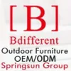 Luxury Modern Teak Garden Sofas Set Outdoor Patio Balcony Couch for General Use
