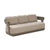 Luxury Modern Teak Outdoor Sofa Set for Hotels Gardens Resorts Patios Courtyards-Indoor Outdoor Furniture