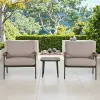 Luxury Outdoor Furniture Patio Garden Sofa Sets Balcony Backyard Sofa Set