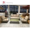 Luxury Outdoor Furniture Set Woven Rattan Garden Sofa Outdoor Sofas Set