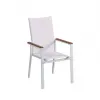 Luxury Patio Restaurant Dining Set Modern Outdoor Garden Table and Chair Durable for Courtyard Beach Use