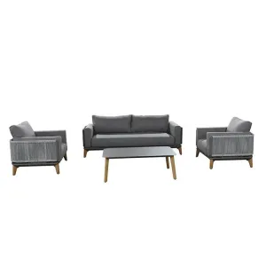 MOSS Best Seller Rattan Wicker Garden Sofa Set Outdoor Rattan Wicker Terrace Furniture for Balcony
