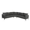 MOSS Hot Sale Modern Garden Hotel Rattan Outdoor Corner Sofa Luxury Garden Sets Hotel Outdoor Furniture Set