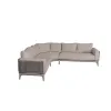 MOSS Hot Sale Modern Garden Hotel Rattan Outdoor Corner Sofa Luxury Garden Sets Hotel Outdoor Furniture Set