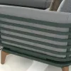 MOSS Hotel Outdoor Furniture Aluminium Sofa Set Customized Garden Corner Sofa