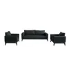 MOSS Luxury Customized Large Outdoor Garden Sofa Set Waterproof Rattan Patio Furniture Set Wicker Sofa