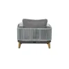 MOSS Luxury Modern Rattan Wicker Outdoor Sofa Set All-Weather for Hotel Patio Garden Villa Courtyard Aluminum Frame