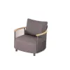 Mahnco Hot Selling Outdoor Garden Aluminum Sofa Courtyard Villa Single and 3 Seater Sofa Modern Furniture
