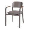 Mili Commercial Modern Outdoor Cafe Restaurant Garden Dining Chair Outdoor Furniture