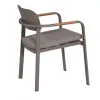 Mili Commercial Modern Outdoor Cafe Restaurant Garden Dining Chair Outdoor Furniture