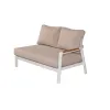 Mili Hot Sale Luxury Outdoor Garden Furniture Sofa Set Patio Aluminum Sofa Waterproof Sun Protection