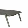 Modern Aluminium Beach Garden Chaise Lounge Furniture Outdoor Poolside Teslin Sun Loungers