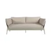 Modern Aluminum Garden Patio Furniture Sofa Single Outdoor Garden Sofa Waterproof