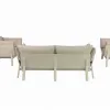 Modern Aluminum Garden Patio Furniture Sofa Single Outdoor Garden Sofa Waterproof