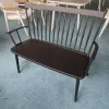 Modern Comfortable Double Kitchen Chair for Hotel Durable Outdoor Dining Furniture for Park Bedroom Outdoor Events