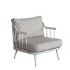Modern Design Outdoor Aluminium Garden Sets Popular Aluminum Curve Leisure Sofa for Patio Home Outdoor Furniture