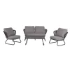 Modern Design Outdoor Furniture Set Garden Patio Sofa for Villa Hotel Resort Simple Outdoor Couches for Home Office