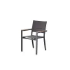 Modern Factory Direct Custom Patio Simple Style Garden Chairs Balcony Teslin Chair Outdoor Dining Chair