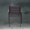 Modern Factory Direct Custom Patio Simple Style Garden Chairs Balcony Teslin Chair Outdoor Dining Chair