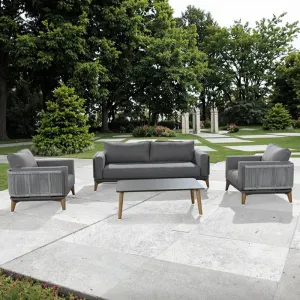 Modern Garden Furniture Plastic Rattan Wicker 2-Seater Outdoor Single Sofa for Dining Backyard Pool Use