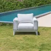 Modern Garden Sofa Set Hotel Luxury Outdoor Furniture Outdoor Lounge Patio Furniture Sofa Set