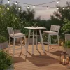 Modern Outdoor Furniture Patio Dining Table and Chairs Hotel Restaurant Dining Set