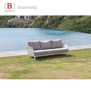 Modern Hotel Outdoor Patio Sofa Set Aluminum Outdoor Furniture Garden Sofa