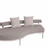 Modern Luxury Aluminium Garden Sofa Set Elegant Patio Furniture for Outdoor and Balcony Weather-Resistant for Parks