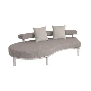 Modern Luxury Garden Patio Furniture Aluminum Outdoor Fabric Sofa Set Elegant Design for Your Outdoor Space