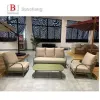 Modern Luxury Outdoor Furniture Set Woven Rattan Garden Sofa Set Collection