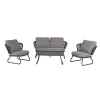 Modern Luxury Villa Outdoor Garden Furniture Factory Priced Patio Sofa Set Modern Sofas for Garden Use
