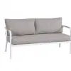 Modern Modular Teak Outdoor Lounge Patio Furniture Set Luxury Garden Sofa Cushion Hotel Suitable Fabric Outdoor Furniture