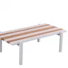 Modern Modular Teak Outdoor Lounge Patio Furniture Set Luxury Garden Sofa Cushion Hotel Suitable Fabric Outdoor Furniture