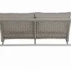 Modern Outdoor Aluminum Sofa Set Weather-Resistant Rattan Furniture for Garden Restaurant Balcony Hotel Leisure Areas