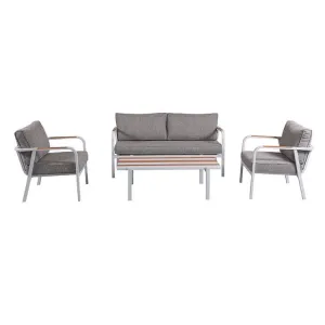 Modern Outdoor Furniture Aluminum Garden Waterproof Sofa Sets Hotel Outdoor Patio Sofa Luxury Garden Teak Sofa Set
