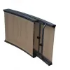 Modern Outdoor Patio Chaise Lounge Chair Set Comfortable Sun Lounger for Poolside Balcony Garden or Hotel Use
