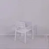 Modern Style Comfortable Aluminum Garden Chair Outdoor Coffee Chair for Patio Balcony Park