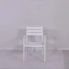 Modern Style Comfortable Aluminum Garden Chair Outdoor Coffee Chair for Patio Balcony Park