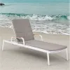 Modern Style Hotel Beach Chairs Garden Sunbed Sun Loungers Outdoor Furniture for Courtyard Park