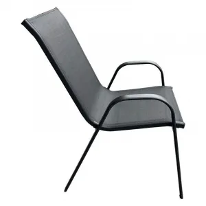 Modern Style Outdoor Aluminum Patio Dining Chair Stackable and Wholesale for Garden Dining and Park Furniture