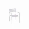 Modern Style Outdoor Chair Patio Garden Aluminum Chaise Coffee Chair Outdoor Garden Chair