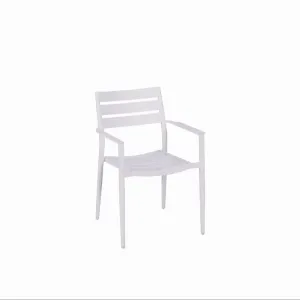 Modern Style Outdoor Chair Patio Garden Aluminum Chaise Coffee Chair Outdoor Garden Chair