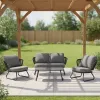 Modern Weather-Resistant Outdoor Sofa Set Factory-Designed Patio Furniture for Outdoor Backyards Leisure Style Garden Sofas