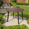 Most Popular Aluminum Simple Main Design Outdoor Garden Round Dining Table Patio Furniture