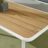 Nemo Contemporary Outdoor Aluminum Patio Garden Furniture Lounge Sofa Set Patio Outside Chaise Metal
