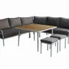 Nemo Modern Luxury Patio Dining Set Durable Table and Chairs for Outdoor Restaurants Use