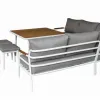 Nemo Modern Luxury Patio Table and Chairs Durable Furniture Courtyard Dining Set for Restaurant Use
